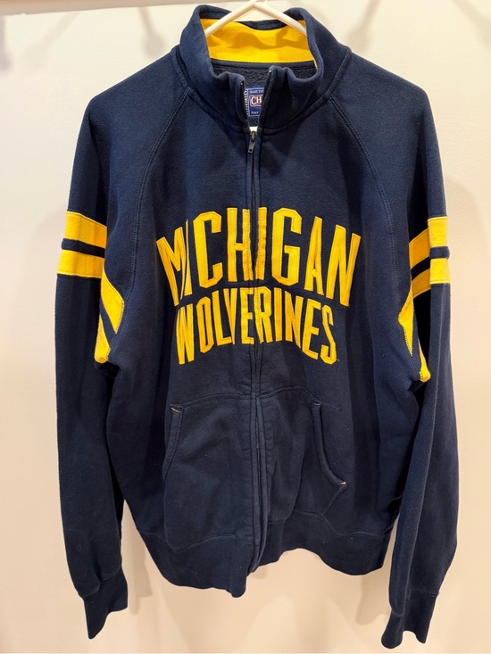 Team Edition Other - VINTAGE CHAMPS MICHIGAN WOLVERINES Full Zip Embroidered Jacket